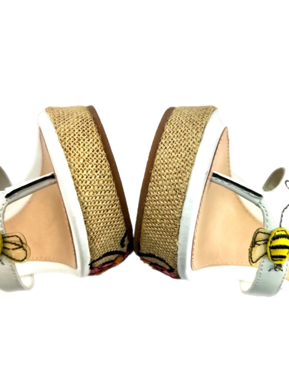 COACH Bumble Bee Wedge - Thong Sandal 🐝 Mattie Y2K - Size 6.5 Medium- NWT - Picture 7 of 12